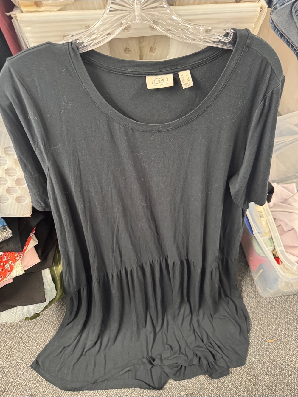Logo dress US L // 071155